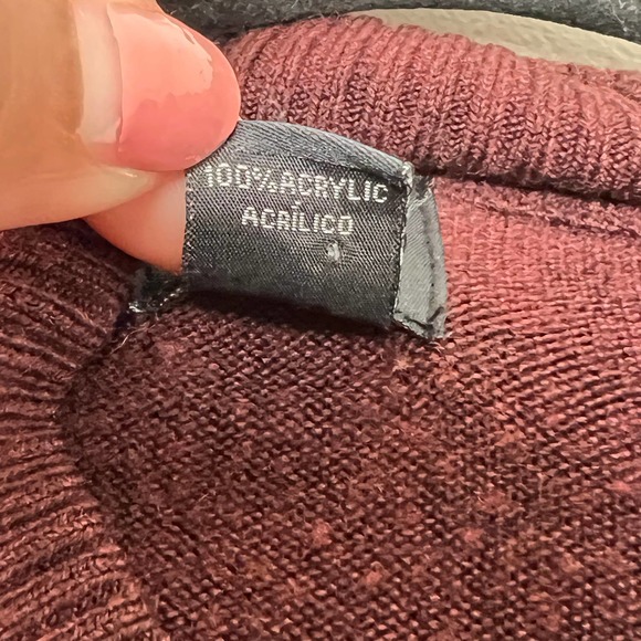 Dockers Quarter Zip Long Sleeves Pull Over - Picture 4 of 4